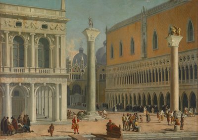 The Piazzetta in Venice with the Doge